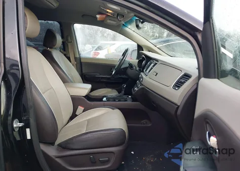 2016 Kia Sedona Sx Luxury z USA, uszkodzony, nr VIN KNDME5C12G6117509